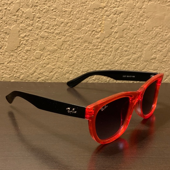Ray-Ban Vibrant Orange and Black Sunglasses - Picture 1 of 3